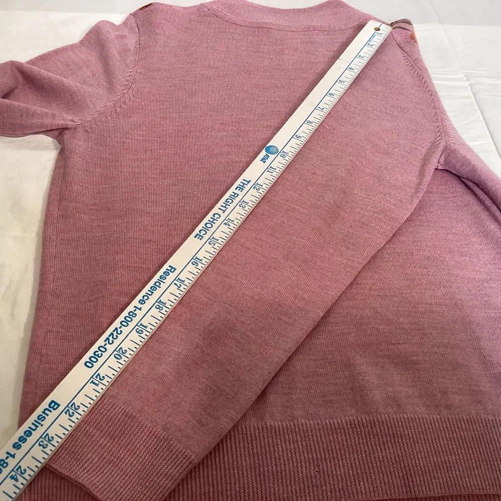 Pendleton Mauve Pink Floral Mock Turtleneck Sweater Women’s Size Medium - Picture 11 of 11